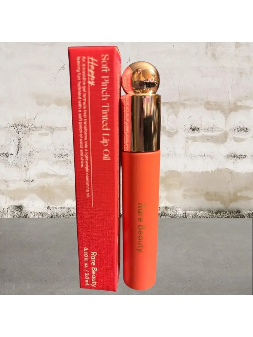 Rare Beauty Soft Pinch Tinted Lip Oil in Happy NIB